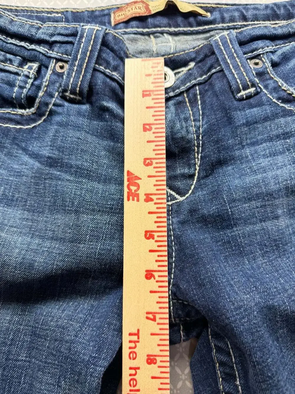 Big Star Remy Low Rise Fit Jeans Size 28R - Picture 8 of 16